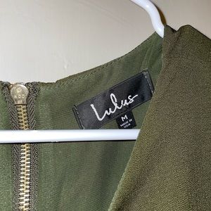 Lulus short midi dress!